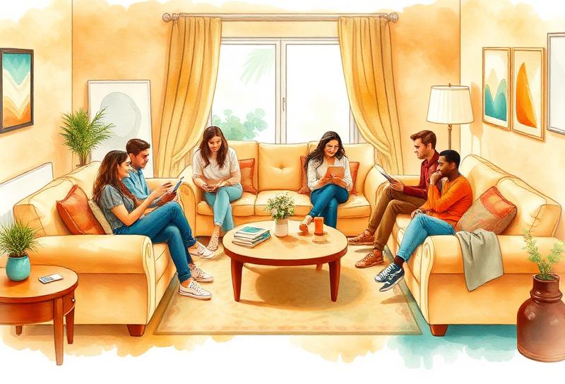 People connecting and building confidence together